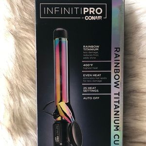 Infiniti Pro Conair Rainbow Titanium Curling Iron